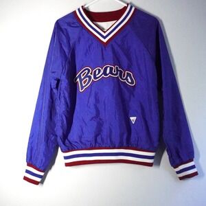 Vintage Bears‎ Pullover Varsity Spirit Fashion 90s Nylon Jacket Womens Small S